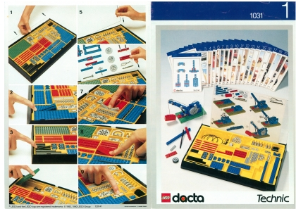 Set 1031 Activity Booklet 01 - Parts Tray Organizer Card
