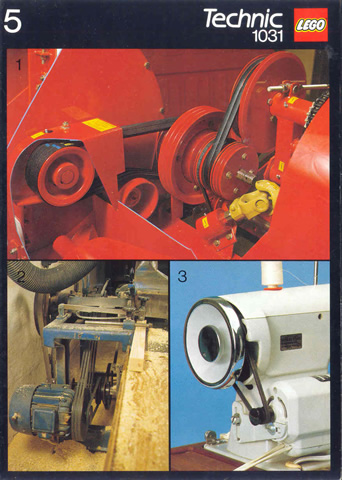 Set 1031 Activity Booklet 5 - Pulleys & Belts