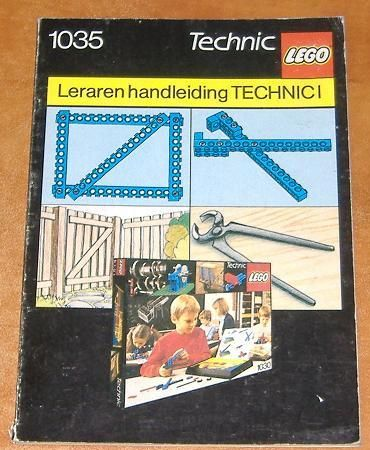 Teacher's Guide to TECHNIC I (Set 1030) Dutch version