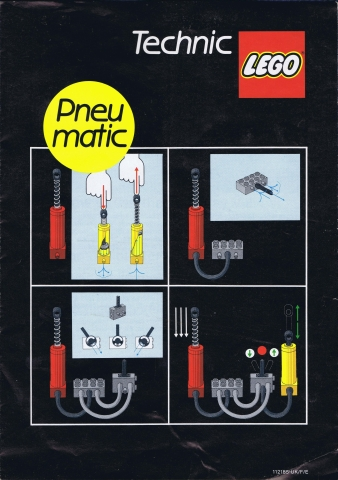 Technic Pneumatic Pamphlet Overseas (112185-UK/F/E)