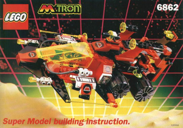 Super Model building instruction. (6862)