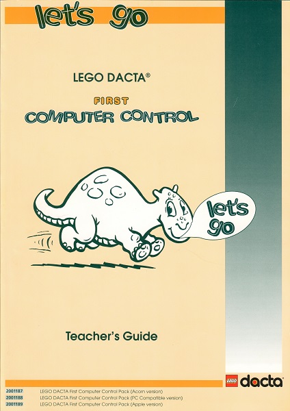 Let's Go, First Computer Control - Teacher's Guide