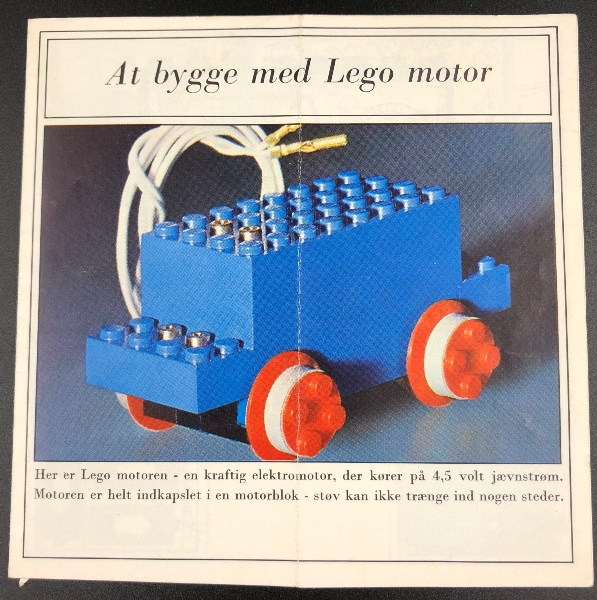 At bygge med Lego motor (3166-Da)