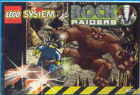 Rock Raiders Mini Comic Book from Set 4910