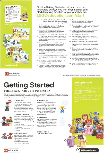 Set 45030 Activity Card 6303222 - Getting Started