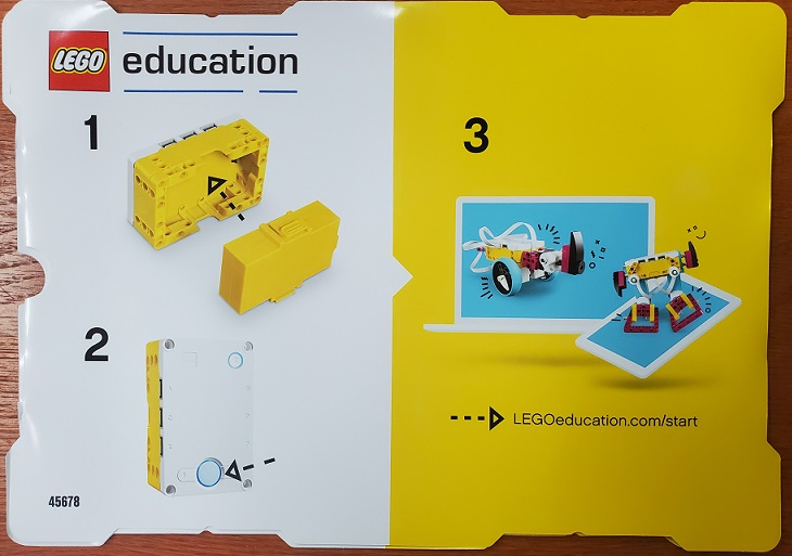 Set 45678 Cover and Inventory Card