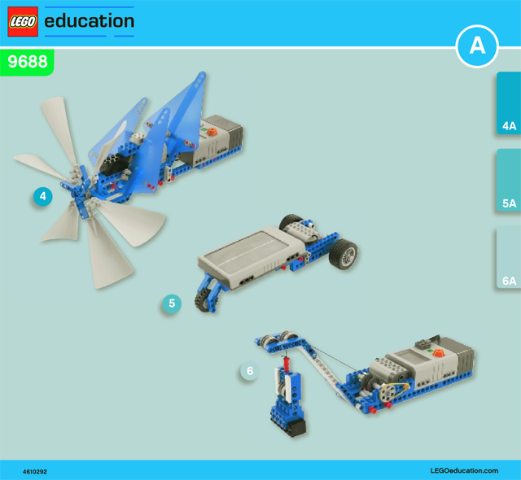 Machines & Mechanisms 4A 5A 6A (for use with 9688, 9686/9632)