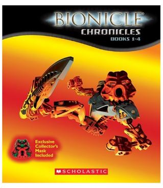 BIONICLE Chronicles 1 thru 4 with Exclusive Collector's Mask