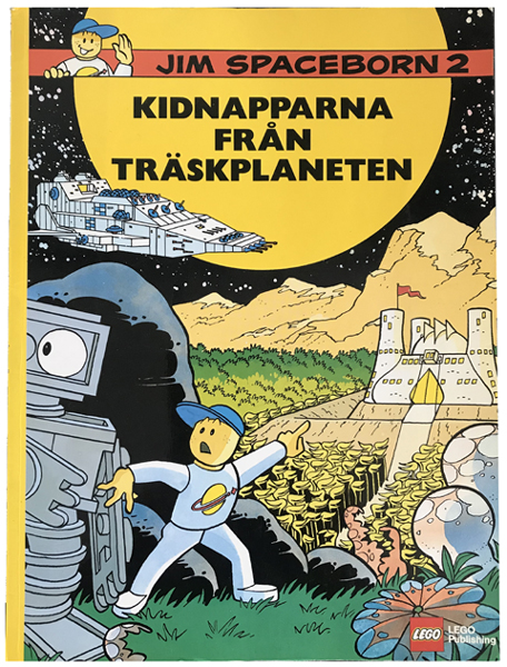 Space Comic - Kidnapparna från träskplaneten (Jim Spaceborn 2)