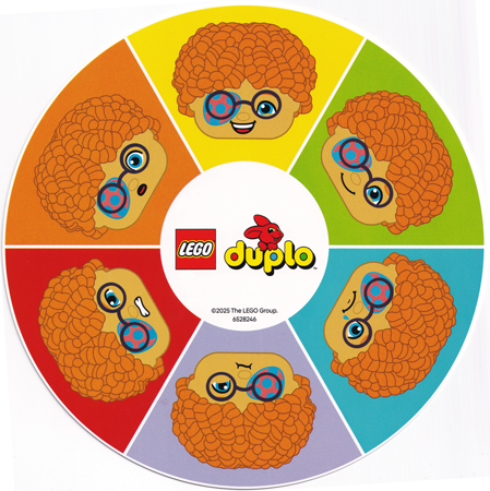 Set 10449 - Cardboard Emotion Wheel