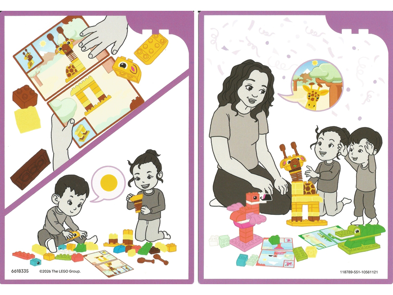Set 10472 - Activity Card 9 - Woman with Children