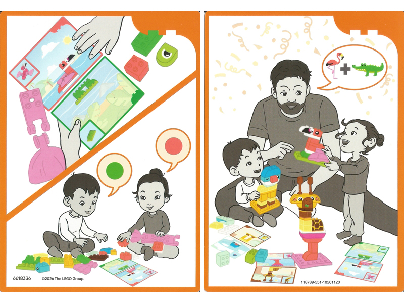 Set 10472 - Activity Card 10 - Man with Children