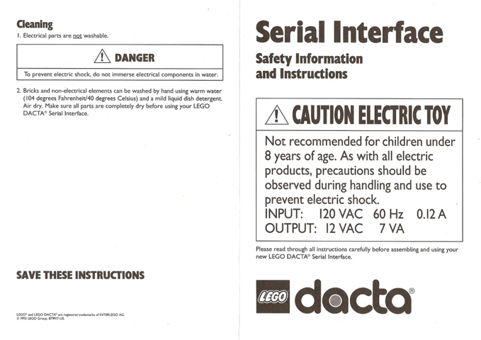 Set 9751 Safety Information and Instructions (879917-US)