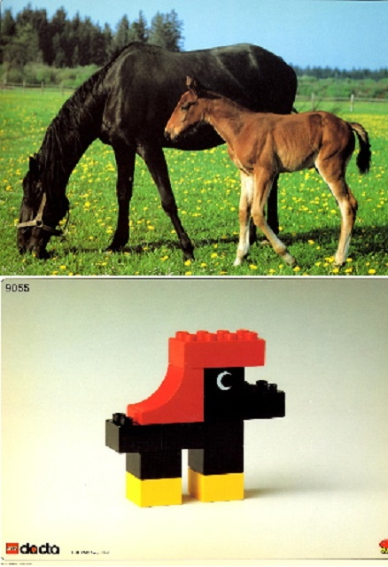 Set 9055 Activity Card 3 - Horse (120246)