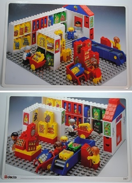 Set 9167 Activity Card 1 - Supermarket Shoppers (877204)