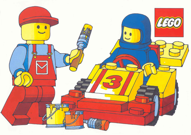 Coloring Fun Book with Yellow Racer on Cover