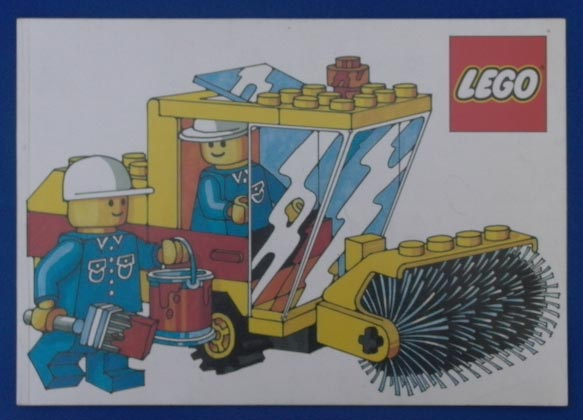 Coloring Fun Book with Street Sweeper on Cover (8 pages)