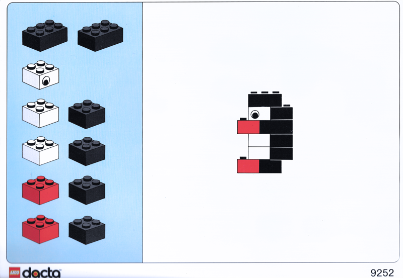 Set 9252 Activity Card 4 (1994 Version - 120248)