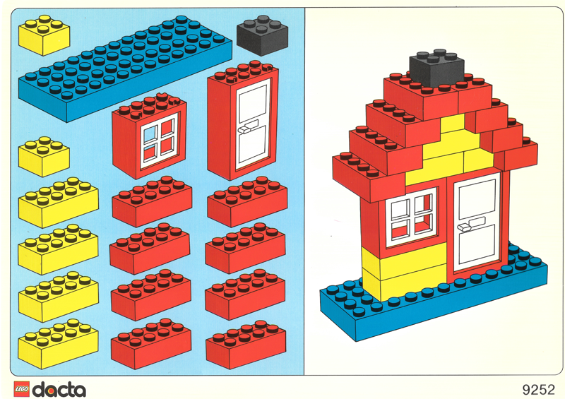 Set 9252 Activity Card 1 (1991 Version - 120248)