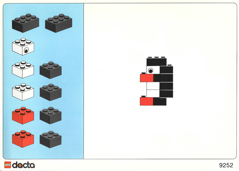 Set 9252 Activity Card 4 (1991 Version - 120248)