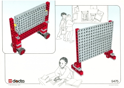 Set 9475 Activity Card  1 - At School