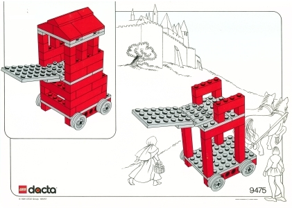 Set 9745 Activity Card  6 - Medieval Castles