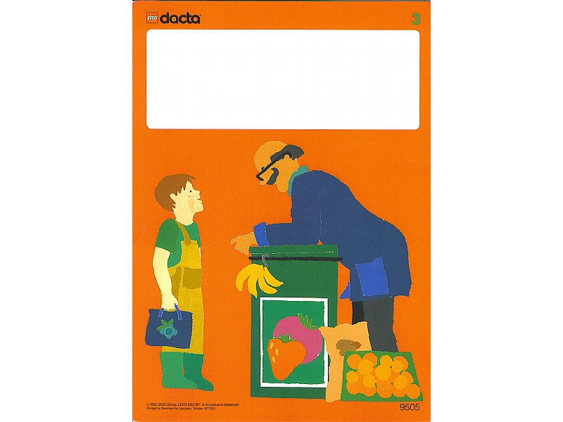 Set 9505 Activity Card 3 (Red)