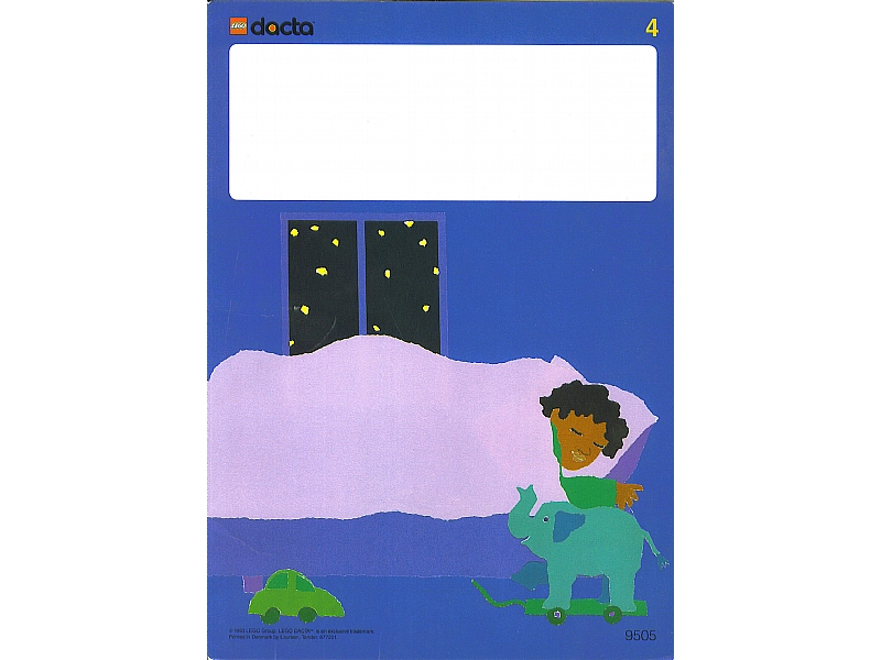 Set 9505 Activity Card 4 (Blue)