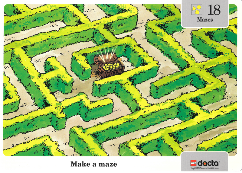 Set 9512 Activity Card 18 - Mazes UK/AUS Version (4101811)