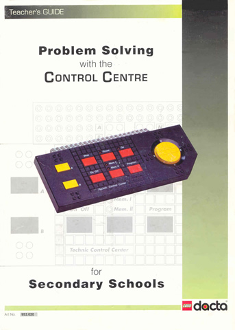 Problem Solving with the Control Centre for Secondary Schools Teacher's Guide (UK)