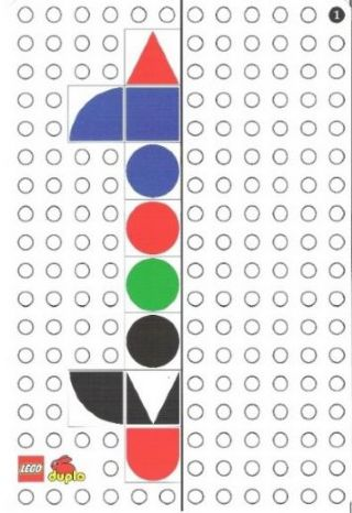 Set 9534 Activity Card  1 - Activities 1 & 2 (Black 1)