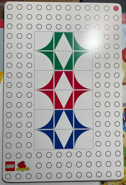 Set 9534 Activity Card  3 - Activities 1 & 2 (Red 1)