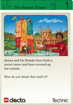 Set 9603 Activity Card Exploration 1 - The Secret Tower