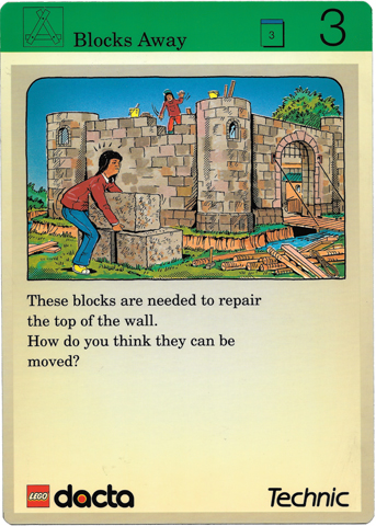 Set 9603 Activity Card Exploration 3 - Blocks Away AUS version (117922)