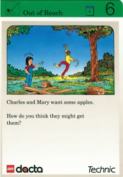 Set 9603 Activity Card Exploration 6 - Out of Reach