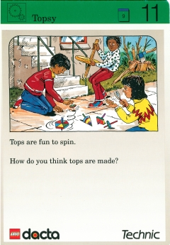 Set 9603 Activity Card Exploration 11 - Topsy