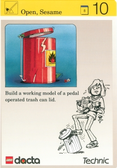 Set 9603 Activity Card Application: Simulation 10 - Open, Sesame