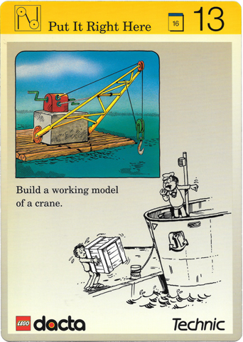 Set 9603 Activity Card Application: Simulation 13 - Put It Right Here