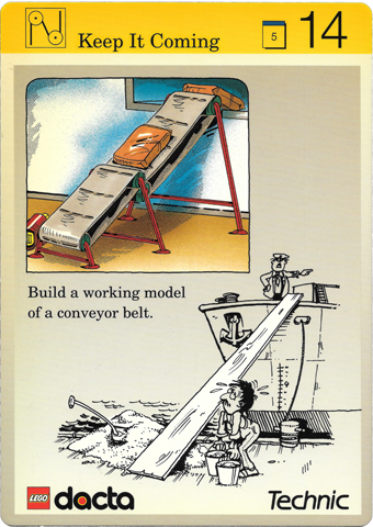 Set 9603 Activity Card Application: Simulation 14 - Keep It Coming