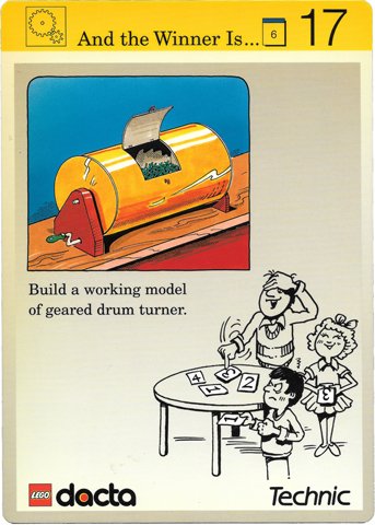 Set 9603 Activity Card Application: Simulation 17 - And the Winner Is... AUS version (118022)