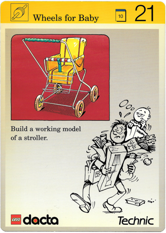 Set 9603 Activity Card Application: Simulation 21 - Wheels for Baby