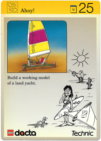 Set 9603 Activity Card Application: Simulation 25 - Ahoy!