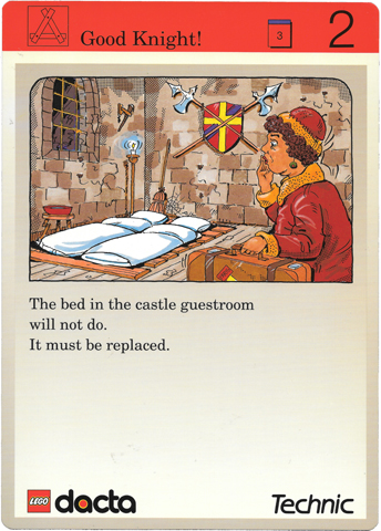 Set 9603 Activity Card Application: Invention 2 - Good Knight!