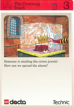 Set 9603 Activity Card Application: Invention 3 - The Crowning Touch