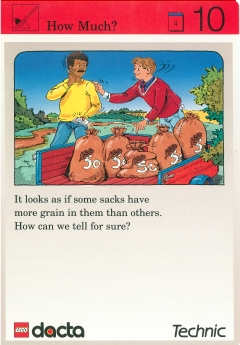 Set 9603 Activity Card Application: Invention 10 - How Much?