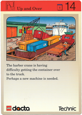 Set 9603 Activity Card Application: Invention 14 - Up and Over AUS version (118122)