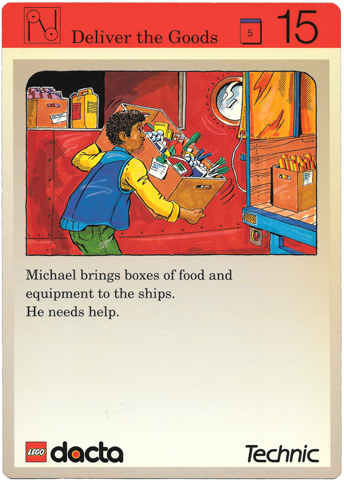 Set 9603 Activity Card Application: Invention 15 - Deliver the Goods AUS version (118122)