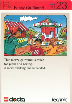 Set 9603 Activity Card Application: Invention 23 - Fancy-Go-Round
