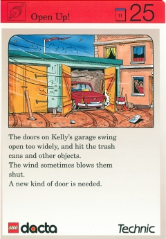 Set 9603 Activity Card Application: Invention 25 - Open Up!