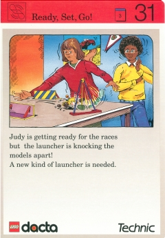 Set 9603 Activity Card Application: Invention 31 - Ready, Set, Go!